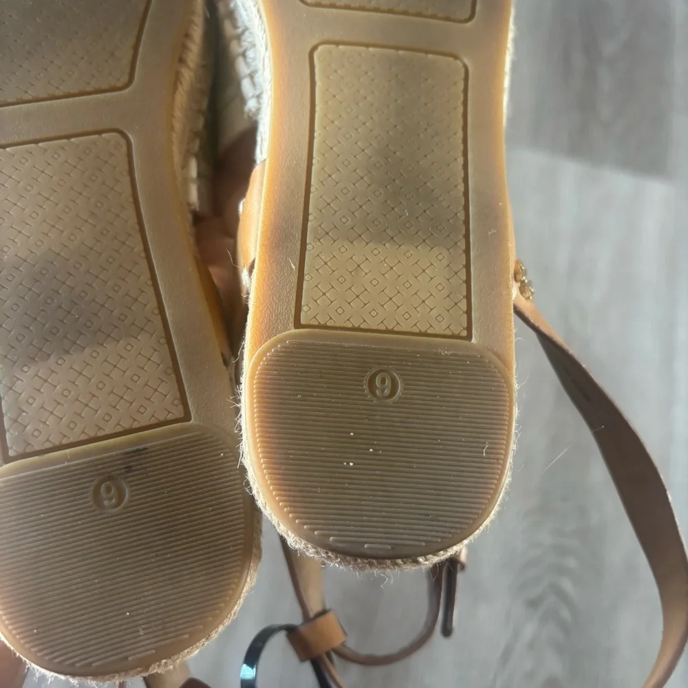 Tory Burch Stretch Canvas Espadrille Sandal